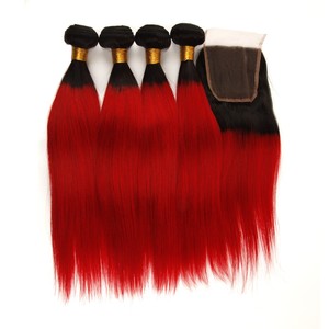 LINDAL miglior fornitore di reale africano <span class=keywords><strong>capelli</strong></span> lisci 8-24 pollici T1B lucido rosso a buon mercato 200 umani di estensione dei <span class=keywords><strong>capelli</strong></span> - Product Image 1