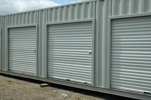 Mini Tự Lưu Trữ Thép Manual Rolling Shutter Rọi Cửa - Product Image 5