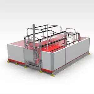 Pig farm equipment galvanized pig delivery Flat noodles/pig delivery pen for sale