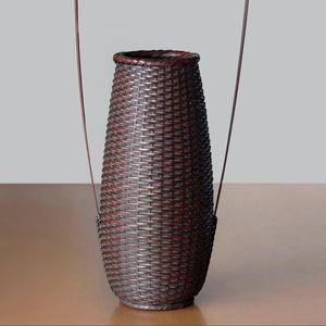 Cesta de Flores de Bambú Hecha a Mano, Estilo Japonés Hanaire, Cesta de Bambú Tejida para Arreglos Florales, Proveedor de Vietnam - Product Image 1