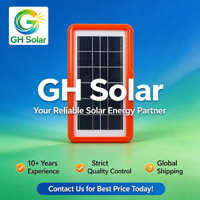 Mini panneau solaire 3W, sortie USB 6V, petit chargeur solaire portable, prix de gros avantageux