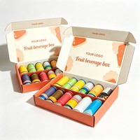 Boîtes cadeaux en carton biodégradable pour boissons, vente chaude, haute qualité, pour vin et bière, emballage écologique avec encre à base de soja