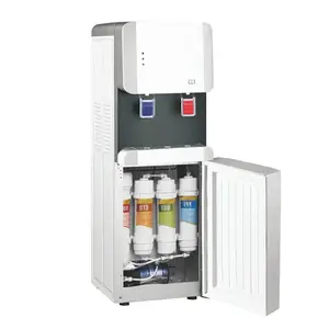 호텔 및 RV 플라스틱 하우징을 위한 새로운 디자인 RO 시스템 전기 냉수 정수기 디스펜서 프리 스탠딩 온수/냉수