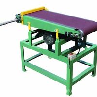 Machine à poncer industrielle verticale et horizontale motorisée DAWNTECH 380V 3KW 18m/min pour le ponçage des surfaces en bois, le décapage de la rouille des métaux et le polissage
