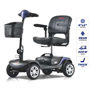 Scooters électriques légers et pliables à quatre roues pour personnes âgées et handicapées - Product Image 4