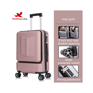 Maletas de Viaje con Diseño de Apertura Frontal y Trasera, Material de Carcasa Rígida de ABS y PC, Portátiles y de Almacenamiento - Product Image 6