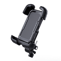 Support de téléphone pour vélo Support de téléphone pour moto-Pince de téléphone portable pour guidon de moto pour iPhone Samsung 4.7 "à 6.8" Smartphones