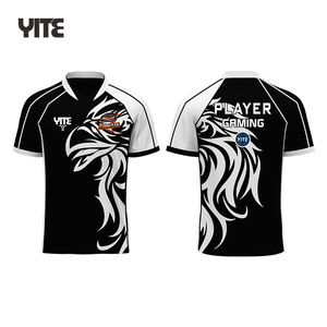 Custom Personalize Men Blue Team Esport Jersey Breathable Esport <strong>Gaming</strong> <strong>Tshirt</strong> - Product Image 3