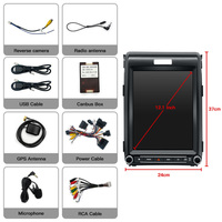 STWEI Reproductor Multimedia con GPS para Auto, Estilo Tesla, Android 15, Pantalla de 12.1 Pulgadas, para Ford F150 Raptor 2013-2015, Radio, Unidad Principal