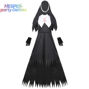 Disfraz de Monja Casual para Mujer HESPER, Disfraces de Anime para Adultos, Navidad, Halloween, Conjuntos de Personajes de Vampiro y Demonio - Product Image 2