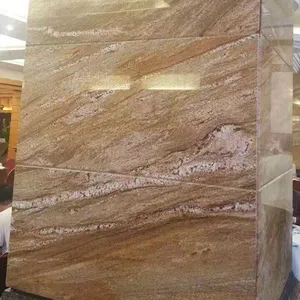 Good Price Kashmir Gold Granite Slabs, Desert Gold Granite from China