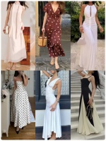 Vêtements pour femmes vintage neufs, assortis, en vrac, en balles (pantalons, vestes, t-shirts, robes)