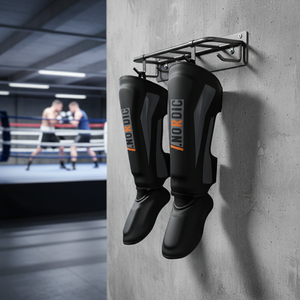 สนับแข้งสำหรับมวยไทย, คิกบ็อกซิ่ง, การต่อสู้และการฝึกอบรม MMA, แผ่นโฟมป้องกันขาสำหรับศิลปะการต่อสู้, การซ้อมรบ - Product Image 1