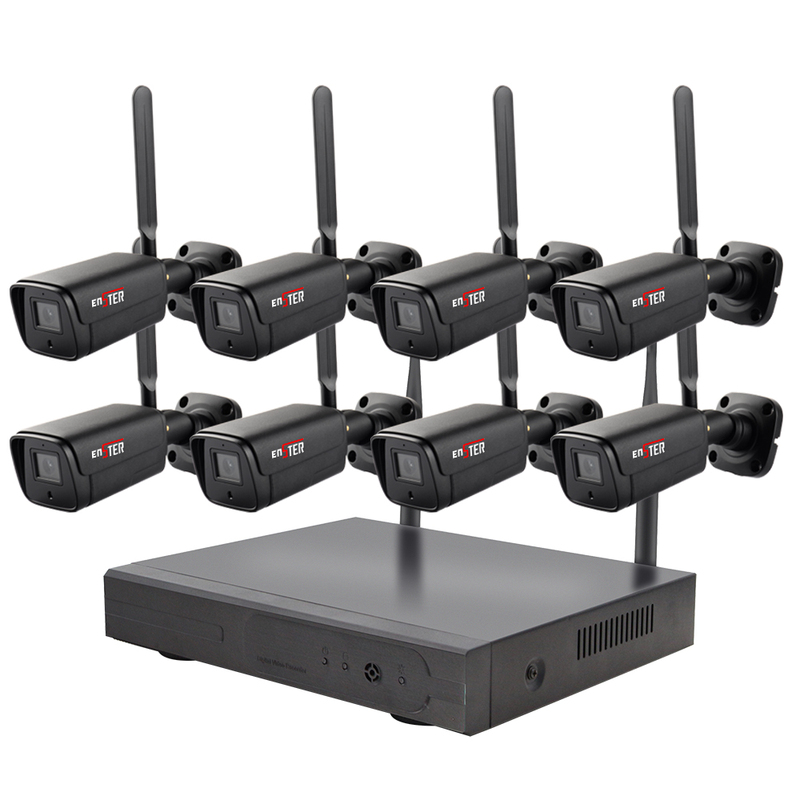 4Channel 19 LCD Wifi Surveillance Cameras
