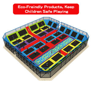 Parc de trampoline sautant pour enfants en intérieur, installation d'escalade de balles océaniques pour amusements scolaires à vendre - Product Image 3