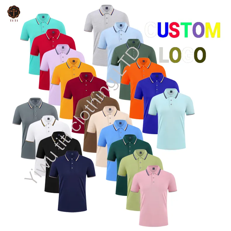 Vente en gros de polos en jersey pour hommes T-shirt personnalisé de meilleure qualité Offre Spéciale nouveauté à la mode différentes couleurs décontracté à manches courtes