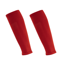 Pinbo haute qualité athlètes sans pied Football jambe mollet soutien chaussettes bas de noël Compression jambe manches mollet manches
