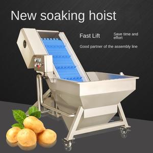 Machine à laver industrielle automatique pour fruits et légumes machine à laver les légumes à bande transporteuse - Product Image 2