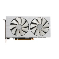 Tarjeta Gráfica Reacondicionada Radeon Rx580 8g 2048SP para Juegos y Oficina, GPU 580 8gb
