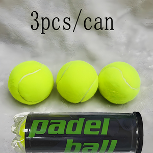 Balle de tennis de padel personnalisée de haute qualité balle de tennis de padel en fibre chimique pressurisée - Product Image 4