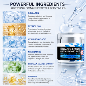 Crème <span class=keywords><strong>pour</strong></span> le <span class=keywords><strong>visage</strong></span> au collagène avec crèmes hydratantes <span class=keywords><strong>pour</strong></span> la peau <span class=keywords><strong>pour</strong></span> éliminer les taches brunes, douce <span class=keywords><strong>pour</strong></span> les peaux sensibles - Product Image 3