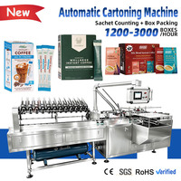 Machine d'emballage automatique de sachets en carton pour café instantané