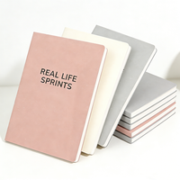 Agenda Personalizada Ecológica y Bonita con Diseño de Macaron, Tamaño A6, de Cuero, Planificador Diario 2026, Páginas Interiores Personalizadas con Líneas