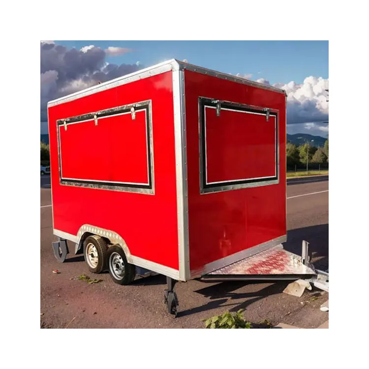 TUNE Mobile Truck Adult Snack Food Machine Remolque de comida
