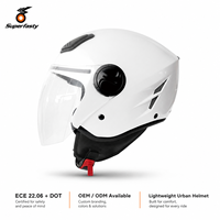 Casques de moto en ABS neufs en gros, certifiés ECE, personnalisés, pour hommes, pour les trajets quotidiens en ville, fabriqués en Chine