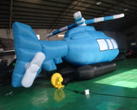 Modèle d'avion gonflable fort personnalisé géant décoratif extérieur à vendre