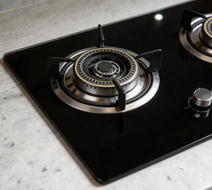 Table <span class=keywords><strong>de</strong></span> cuisson à <span class=keywords><strong>gaz</strong></span> trois brûleurs, allumage électronique, surface en verre trempé, installation sur table, usage domestique et hôtelier, efficacité énergétique - Product Image 3