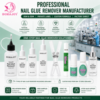 Dissolvant de colle à ongles professionnel pour salon, liquide, vente en gros, 50 ml, décolleur rapide pour faux ongles en gel, inodore, sûr, sans dommages