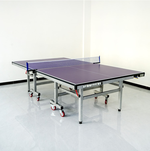 <span class=keywords><strong>Table</strong></span> de tennis de <span class=keywords><strong>table</strong></span> pliable professionnelle pour l'intérieur avec plateau de 25 mm d'épaisseur pour la compétition - Product Image 2