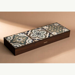 Роскошные Рамадан разделенные шоколадные пахлавы, конфеты, деревянные конфеты, шоколадные трюфели, Подарочная коробка, упаковка для вечеринки, свадьбы - Product Image 4