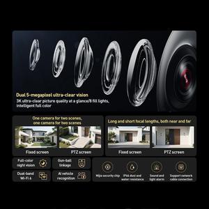 Caméra extérieure avancée 4 MJSXJ10HL double 5MP 3K Ultra HD étanche IP66 avec suivi IA et WiFi 6 - Product Image 3