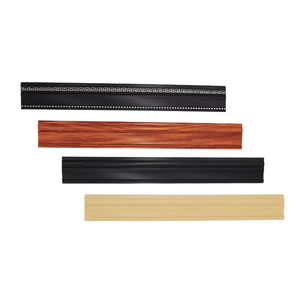 Matériaux de décoration intérieure modernes, revêtement mural en composite <span class=keywords><strong>bois</strong></span>-plastique ignifuge, plinthes décoratives en PS, moulures - Product Image 6