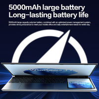 OEM 15.6 Inch Dual Screen Laptop Intel N95 32GB RAM 2TB SSD Infrared Face ID Touch Sub Screen RGB Backlit Wholesale Notebook