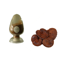 Extrait de Reishi Ganoderma en poudre de qualité alimentaire, 50 % polysaccharides et 4 % triterpènes, testé UV, support OEM ODM, conditionnement en bouteille/fût
