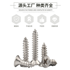 Tornillos Autorroscantes Cónicos Xinyongye M3 M6 con Cabeza Phillips de Acero Inoxidable 304 para Uso Industrial Estándar - Product Image 2