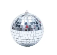 Boule disco décorative réfléchissante en verre, à suspendre, pour bar, club, KTV, boule miroir, boule de Noël, ornement suspendu