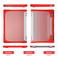 Aksesoris Laptop Berkualitas Tinggi Pelindung Casing Tipis Gaya 2in1 Pelindung Laptop Anti Benturan untuk HP ENVY X360 °   14" 2024