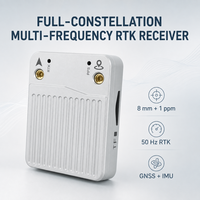 Récepteur GNSS RTK compact X43C-2, multi-fréquences GPS BDS Galileo, pour la topographie par drone, IP54, véhicules intelligents sans pilote
