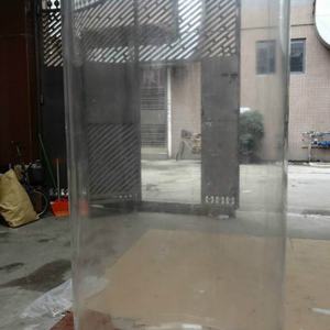 Tube acrylique PMMA transparent extrudé de 6 mm, anti-UV, longueur personnalisable - Product Image 2