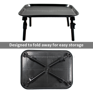 Mesa <span class=keywords><strong>de</strong></span> Pesca <span class=keywords><strong>de</strong></span> Plástico Ligera para Carpa y Pesca <span class=keywords><strong>de</strong></span> Fondo con Soporte para Cebo - Product Image 5