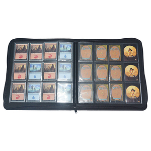 Vente en gros de protège-cartes en cuir Dragon Shield, 12 poches, capacité de 480 cartes, texture diamant, vernis mat, designs personnalisés, jeu de cartes à collectionner - Product Image 1