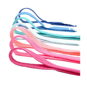 Cordones Planos Personalizados de 90-180 cm con Puntas de Plástico, Cordones Gruesos de Poliéster para Zapatillas Deportivas <span class=keywords><strong>AF</strong></span> - Product Image 1