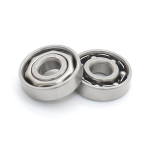 Roulement à billes miniature à gorge profonde sans joint de type ouvert S93 en acier inoxydable 440, 3*9*2.5mm, du fabricant en gros - Product Image 2