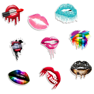 Juego de 9 Piezas de Resina Decorativa Plana para Manualidades, Lazos, Colgantes, Maquillaje, Decoración de Fundas de Teléfono, DIY - Product Image 1