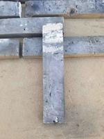 Tuile grise de blocs d'argile de mur de briques de tranche pour la décoration intérieure extérieure-finition antique