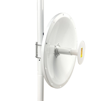 Longe Gamma Ad Alto Guadagno 5.8GHz Esterno della Stazione Base Antenna Palo Fisso di Montaggio All'aperto 5.8G MIMO Direzionale Parabolica Piatto antenna